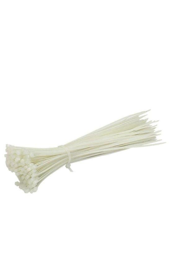 Relatos 380X4,8 Mm Klips (Kablo Bağı) - Beyaz (100 Ad'Lik Poşet) - Image 1