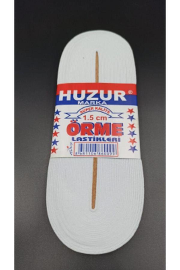 Relatos Beyaz - 1.5Cm Paça Lastik Yassı Gniş 10Mt. (4415) - Image 1