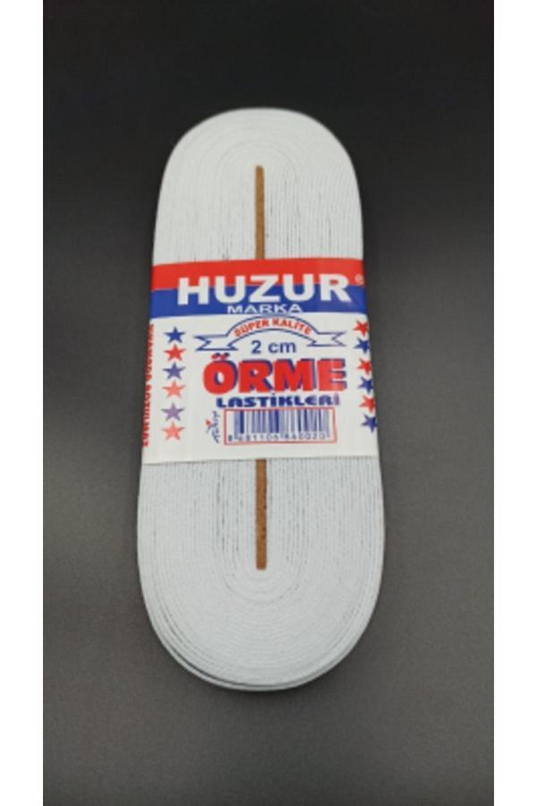 Relatos Beyaz - 2Cm Paça Lastik Yassı Geniş 10Mt (4415) - Image 1