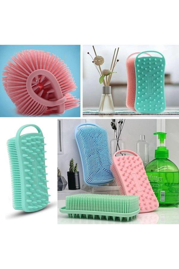 Relatos Kendiliğinden Askılı Peeling Ve Masaj Etkili Silikon Banyo Vücut Fırçası (4415) - Image 1