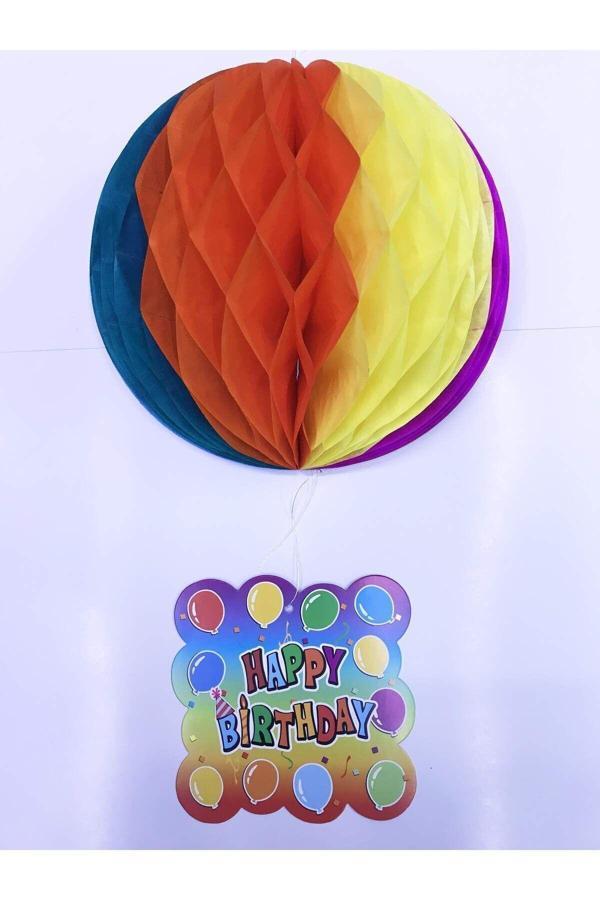 Relatos Kağıt Süs Happy Birthday Dekor 55 Cm-0748 (4415) - Image 1