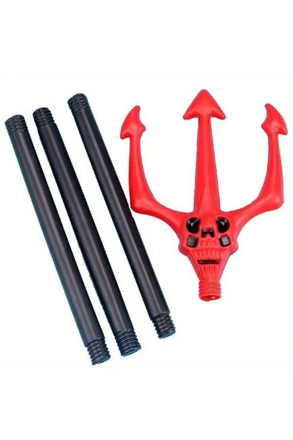 Relatos Kırmızı Renk Halloween Cadılar Bayramı Çatal 107 Cm (4415) - Image 1