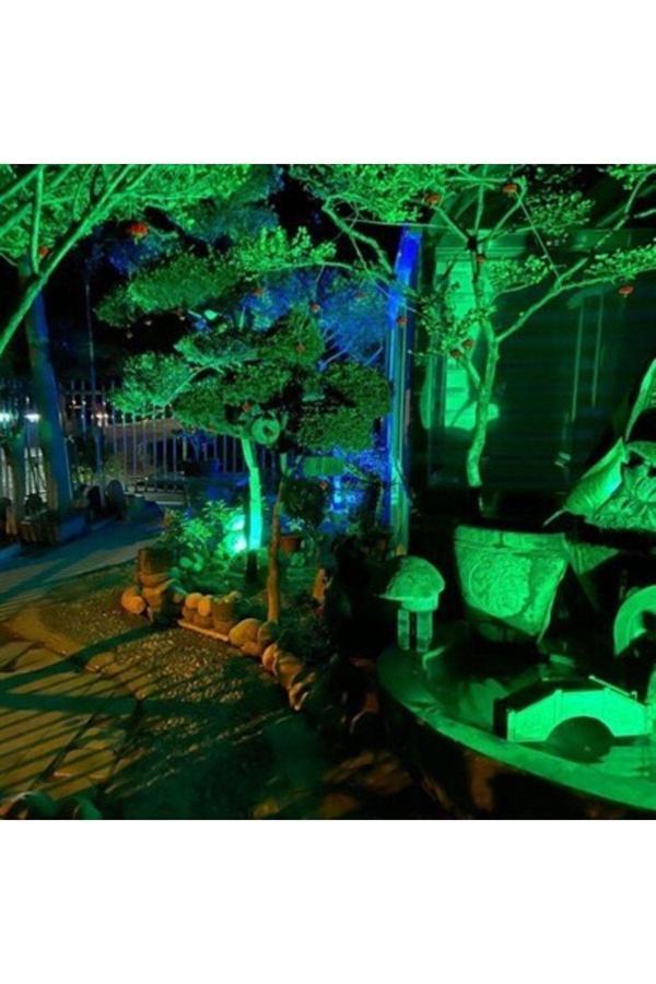 Relatos Kumandalı Bahçe Led Işık Dış Cephe Aydınlatması Çok Renkli Rgb Led Panel Işık Parti Led Aydınlatma - Image 1