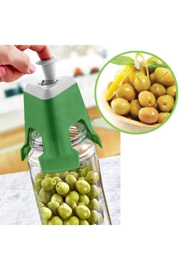 Relatos Kolay Zeytin Dilme Çizme Aparatı Pratik Kolay Zeytin Çizici Alet - Image 1