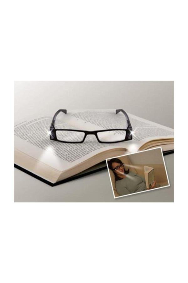 Relatos Led Işıklı Camsız Kitap Okuma Gözlüğü Piller Dahildir - Image 1