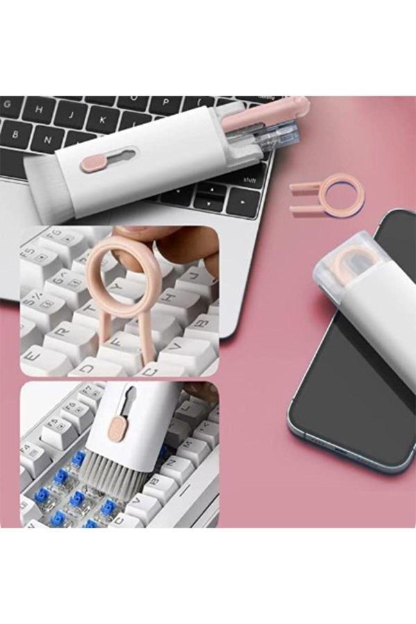 Relatos 7 Parça Sprey Şişeli Airpods Klavye Ekran Tablet Tv Bilgisayar Ekran Kulaklık Temizleme Kiti - Image 1
