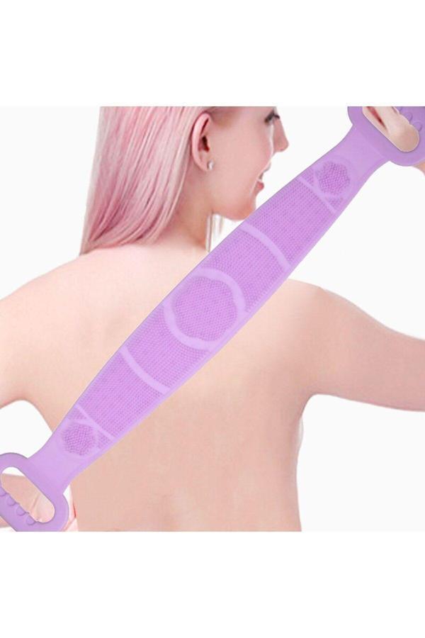 Relatos 70 Cm Çift Taraflı Sırt Kesesi -Silikon Duş Kesesi - Peeling Banyo Kesesi (4415) - Image 1