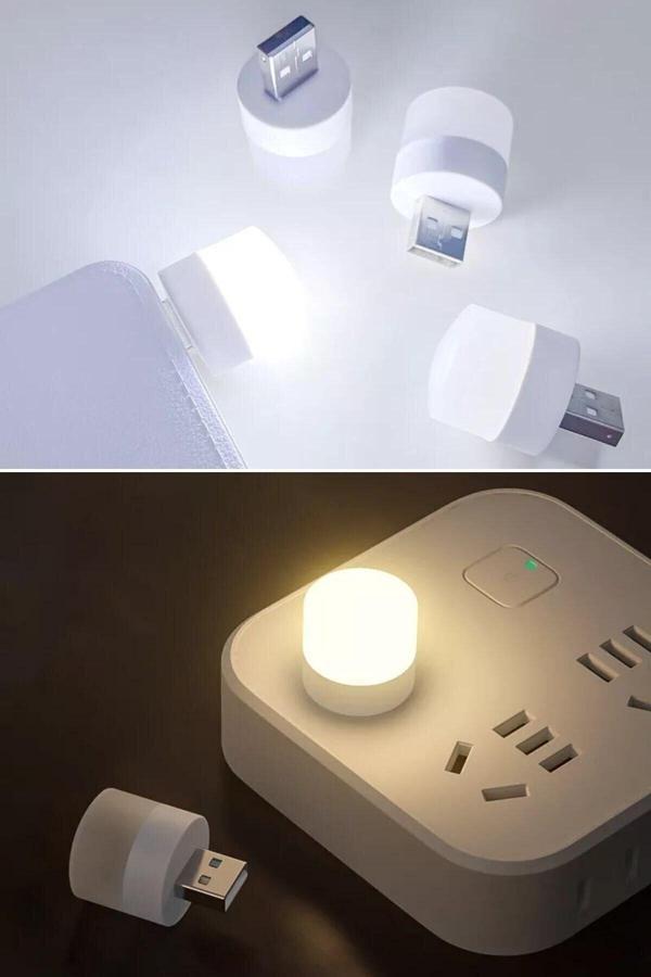 Relatos Mini Usb Led Işık Lamba Göz Korumalı Okuma Işığı Mini Led Bilgisayar Çalışma Gece Lambası - Image 1