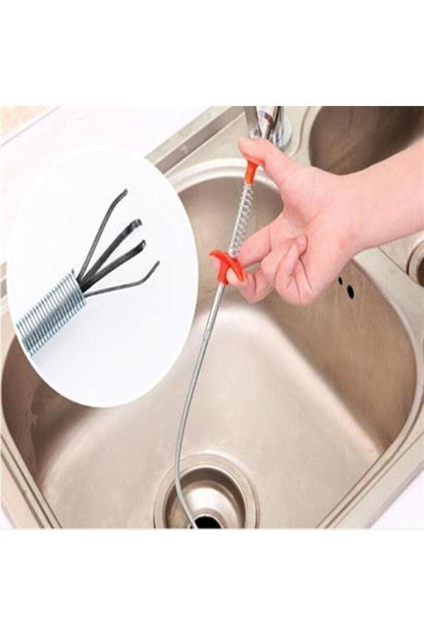 Relatos Paslanmaz Çelik Esnek Lavabo Tıkanıklığı Açıcı Tıkanıklık Giderici - Image 1