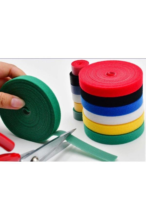 Relatos Pratik Cırt Cırt Sabitleyici Kablo Düzenleyici 5 Metre X 1Cm - Image 1