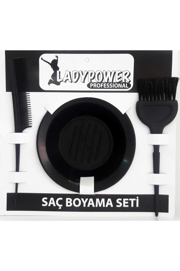 Relatos Saç Boyama Seti - Boneli -Boya Kabı,1 Adet Bone, 1 Adet Fırça Ve 1 Adet Tarak - Image 1