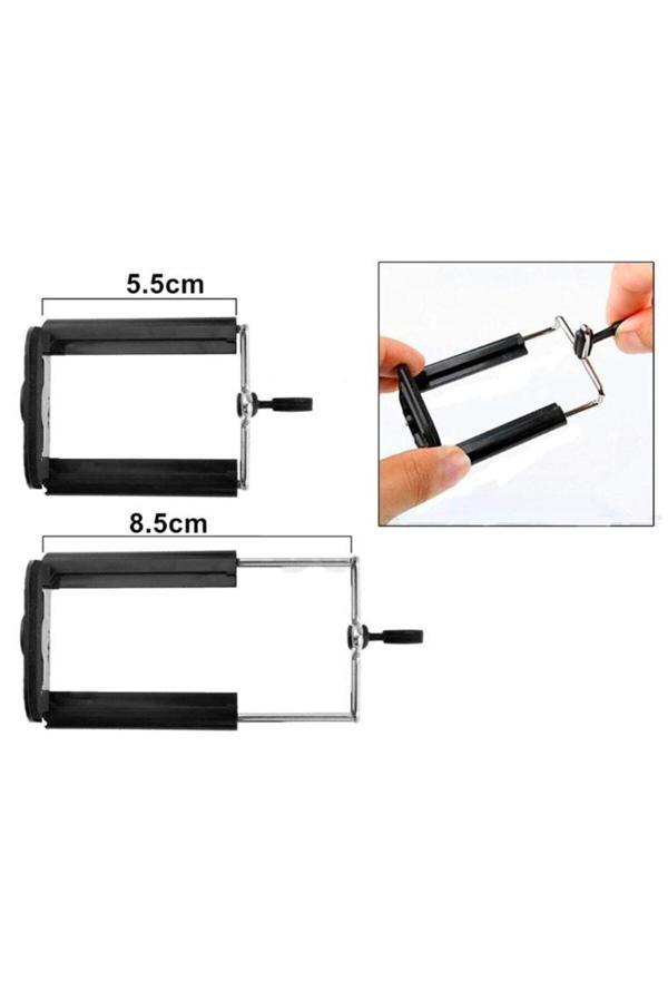 Relatos Telefon Tutucu Aparat Tripod Bağlantısı Açılır Kapanır Ayarlanabilir Tripod Başlık Aparatı - Image 1