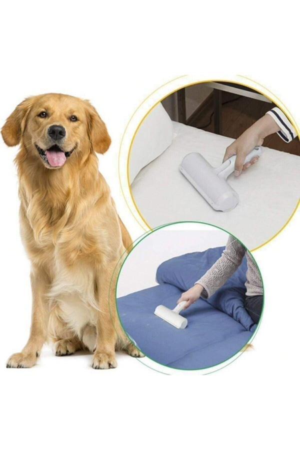Relatos Hazneli El Gırgırı Kedi Köpek Kazak Kıyafet Elbise Halı Yatak Tüy Temizleyici Kıl Toz Toplayıcı - Image 1