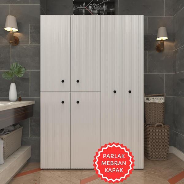 Kenzlife membran çamaşır kurutma makinesi dolabı yaromira byzbyz hafifçe 180*120*64 mebran kapak suntalam gövde - Image 1