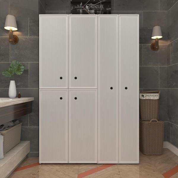 Kenzlife membran çamaşır kurutma makinesi dolabı yaromira byzbyz inceince 180*120*64 mebran kapak MDF gövde - Image 1