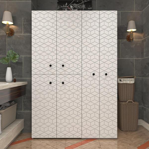 Kenzlife membran çamaşır kurutma makinesi dolabı yaromira byzbyz küpşeker 180*120*64 mebran kapak suntalam gövde - Image 1