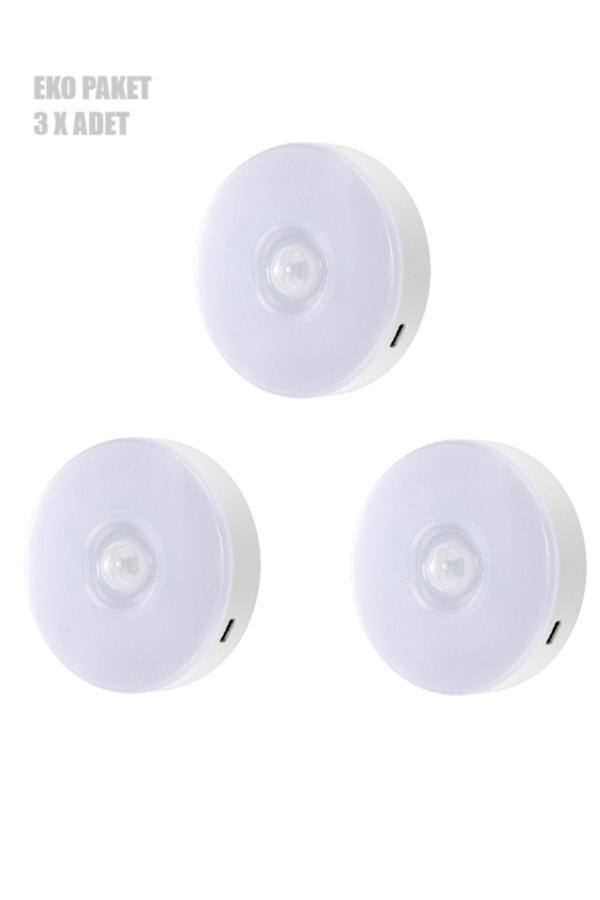 Cata 3'Lü Eko Paket Şarjlı Kabinet Sensörlü Mıknatıslı Ct-5180 - Image 1