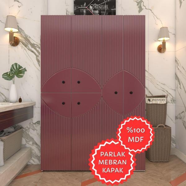 Kenzlife membran çamaşır kurutma makinesi dolabı yaromira fşybyz çehre 180*120*64 mebran kapak MDF gövde - Image 1
