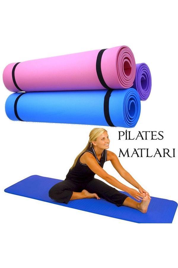Relatos Yoga Mat Egzersiz Aerobik Fitness Yoga Halısı Plates Minderi 6Mm Plates Yoga Mat Minderi 50X140Cm - Image 1