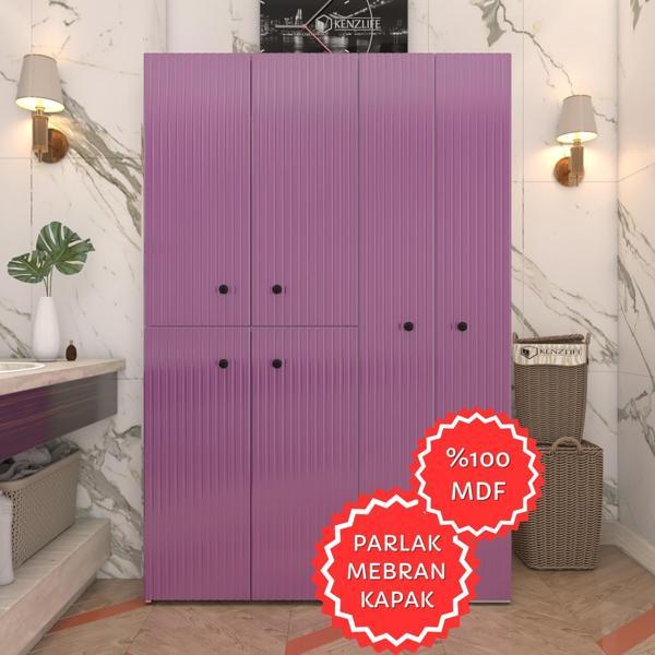 Kenzlife membran çamaşır kurutma makinesi dolabı yaromira llabyz hafifçe 180*120*64 mebran kapak MDF gövde - Image 1