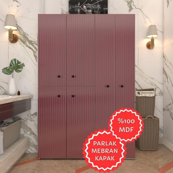 Kenzlife membran çamaşır kurutma makinesi dolabı yaromira fşybyz hafifçe 180*120*64 mebran kapak MDF gövde - Image 1