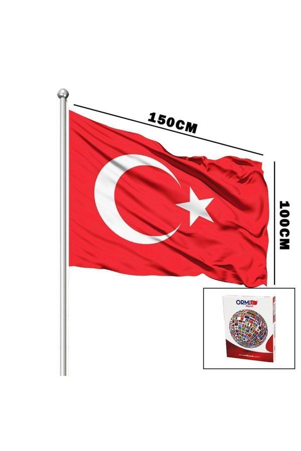 Relatos Türk Bayrağı Alpaka Kumaş 100X150Cm (4415) - Image 1