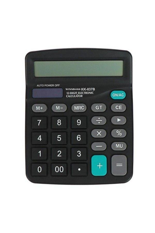 Relatos Standart Fonksiyonlu 12 Haneli Geniş Lcd Ekran,Pill Masaüstü Hesap Makinesi 4415 - Image 1