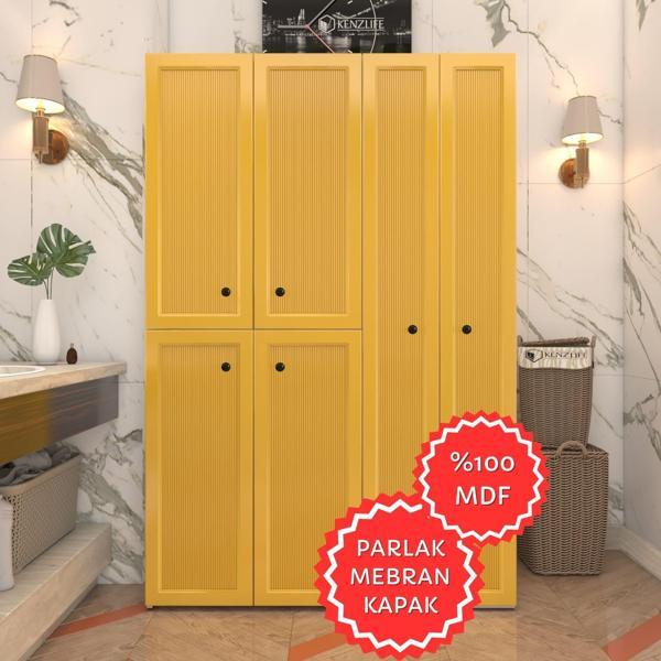 Kenzlife membran çamaşır kurutma makinesi dolabı yaromira hrdbyz pencere 180*120*64 mebran kapak MDF gövde - Image 1