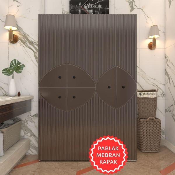 Kenzlife membran çamaşır kurutma makinesi dolabı yaromira khvbyz çehre 180*120*64 mebran kapak suntalam gövde - Image 1