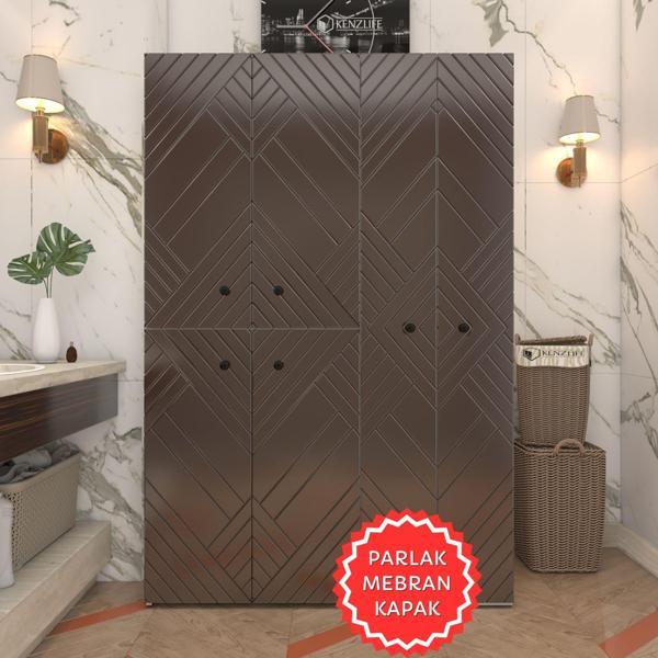Kenzlife membran çamaşır kurutma makinesi dolabı yaromira khvbyz köşeli 180*120*64 mebran kapak suntalam gövde - Image 1
