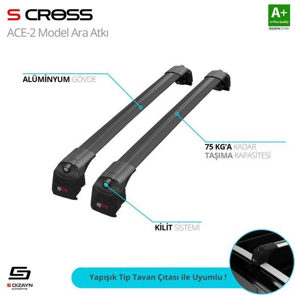 Siyah Ara Atkı A+ Kalite Parça - Image 1
