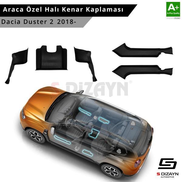 Dacia Duster 2 Halı Kenar Kaplama Seti 2018 Üzeri A+ Kalite - Image 1