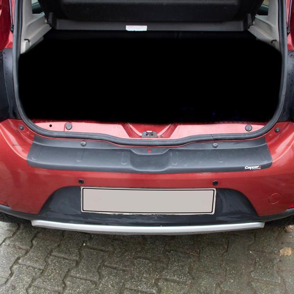 Dacia Sandero Arka Tampon Eşiği Koruma (ABS) Mat Siyah 2012 ve Sonrası - Image 1