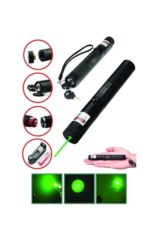 Relatos Şarjlı Yeşil Lazer Pointer 100 Mw (4415) - Image 1