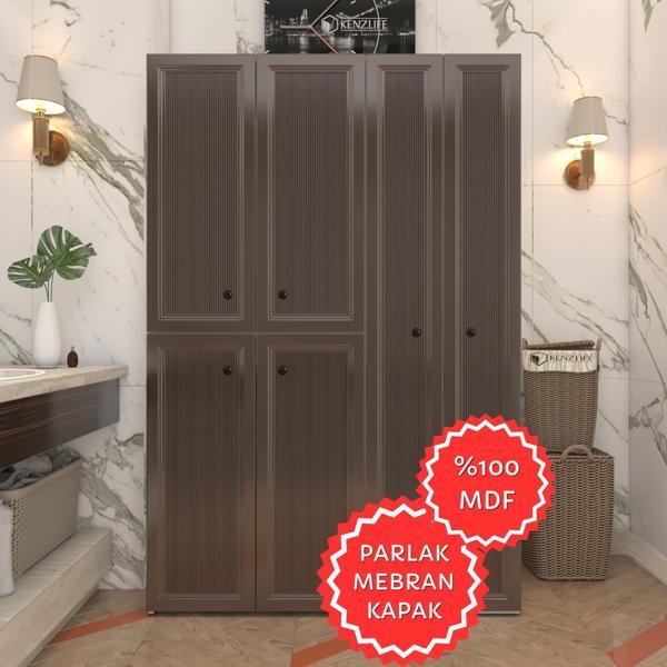 Kenzlife membran çamaşır kurutma makinesi dolabı yaromira khvbyz tiril 180*120*64 mebran kapak MDF gövde - Image 1