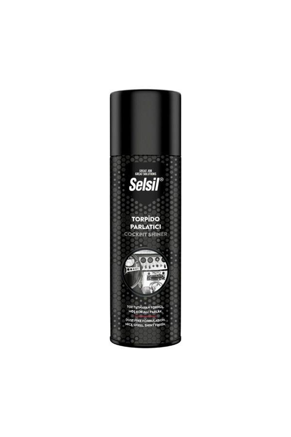 Relatos Selsil Oto - Araç Torpido Parlatıcı Sprey 200Ml Hoş Kokulu - Parlak - Toz Tutmayan Formül (4415) - Image 1