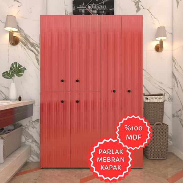Kenzlife membran çamaşır kurutma makinesi dolabı yaromira krmbyz hafifçe 180*120*64 mebran kapak MDF gövde - Image 1