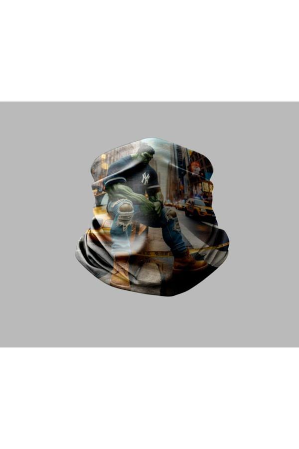 Buffalo 5D Karakter Tasarımlı Motorcu Buff Maske Outdoor Boyunluk Unisex Bandana - Image 1