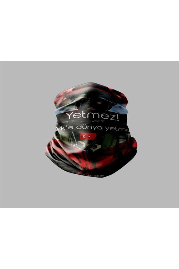 Buffalo Türk Askeri Motorcu Çok Amaçlı Outdoor Boyunluk Unisex Bandana - Image 1