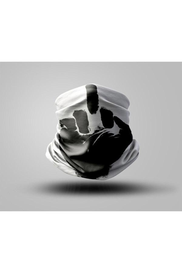 Buffalo F*Ck Tasarımlı Motorcu Buff Maske Outdoor Boyunluk Unisex Bandana - Image 1