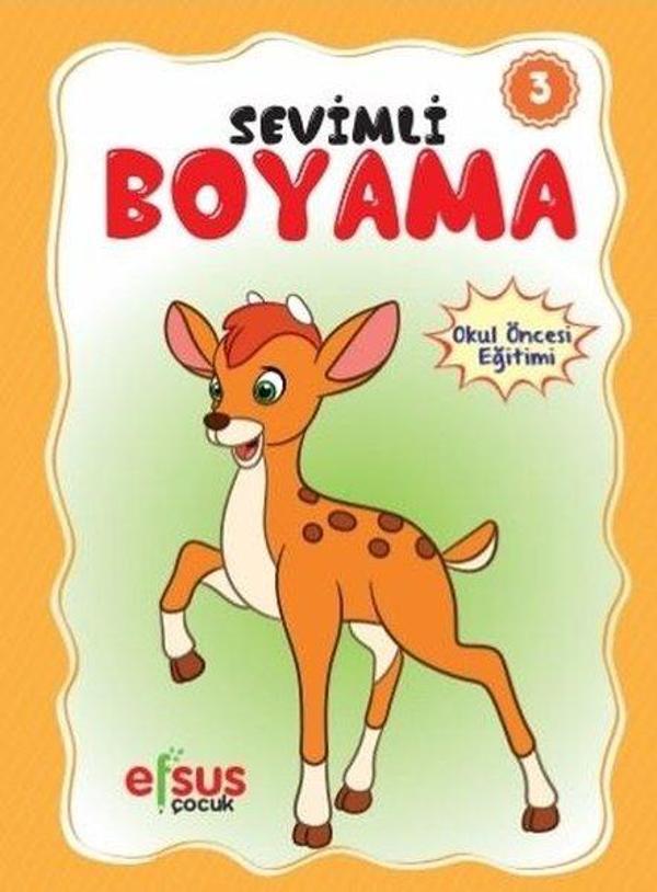 Sevimli Boyama 3 - Okul Öncesi Eğitimi - Efsus - Image 1