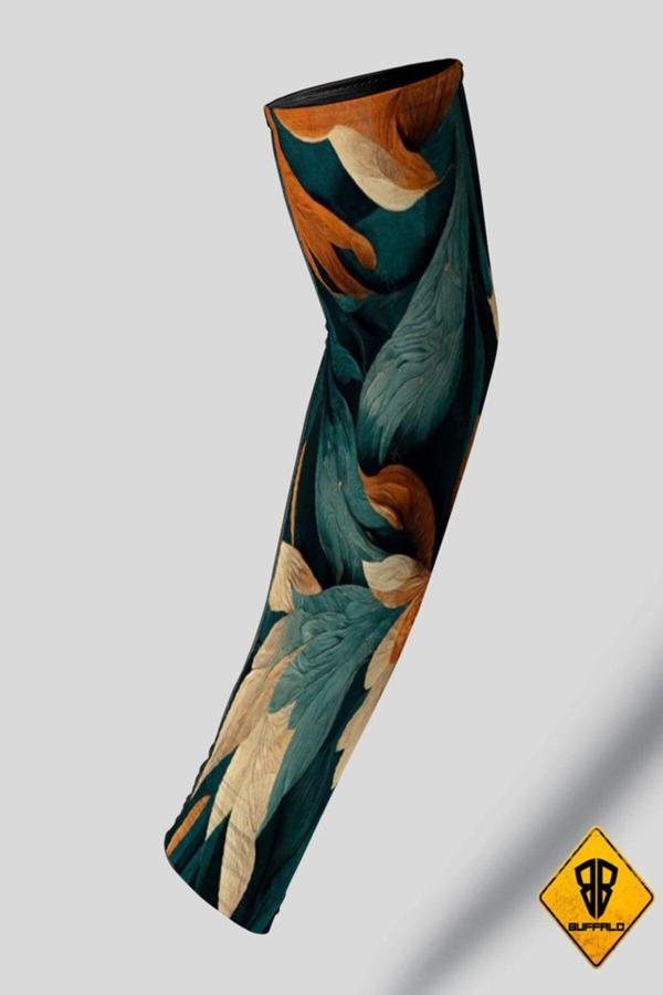 Buffalo Giyilebilir Kol Dövmesi Çorap Dövme 3D Baskılı Kol Bacak Dövme Sağ Kol - Image 1