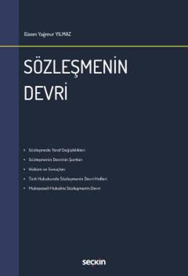 Sözleşmenin Devri Gizem Yağmur Yılmaz 2022/02 - Seçkin Yayıncılık - Image 1