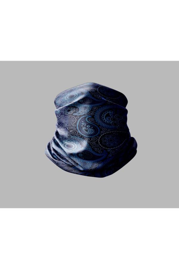 Buffalo Ebru Sanatı Tasarımlı Motorcu Buff Maske Outdoor Boyunluk Unisex Bandana - Image 1