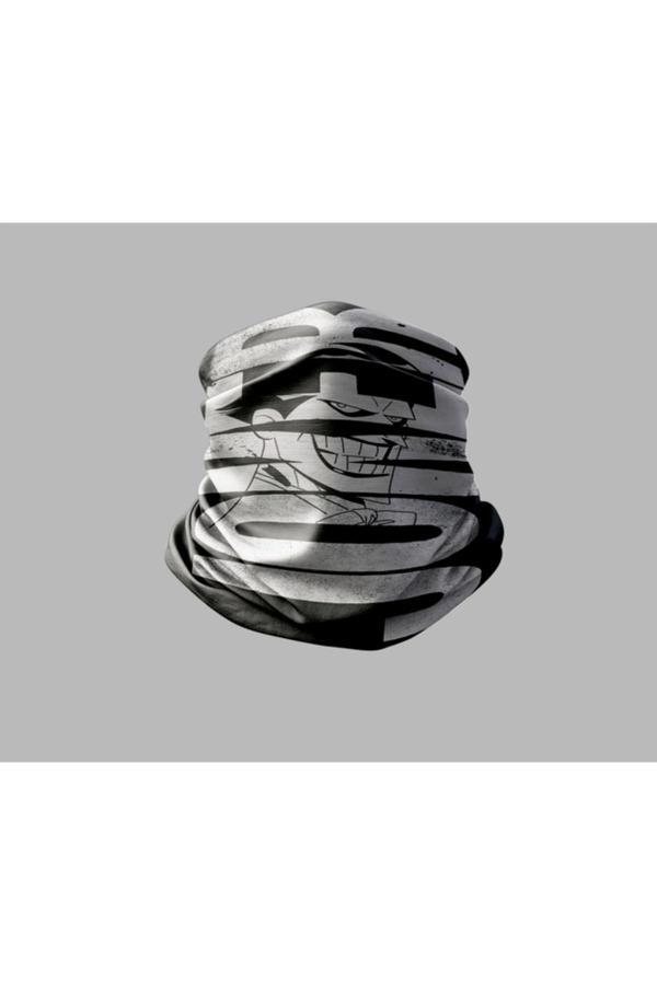 Buffalo Yazı Tasarımlı Motorcu Buff Maske Outdoor Boyunluk Unisex Bandana - Image 1