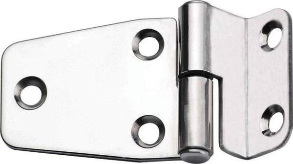 Menteşe, Sağa w/angle, Inox 316, L66mm, W40mm, Kalın. 2mm - Image 1