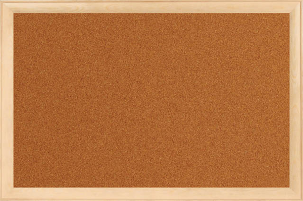 Panda PAN114 30x45 Ahşap Çerçeve Mantar Pano - Image 1