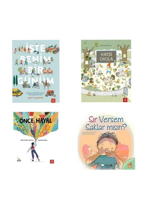 Işte Benim Bir Günüm ,sır Versem Saklar Mısın? ,haydi Okula , Önce Hayal - Redhouse Kidz Yayınları - Image 1