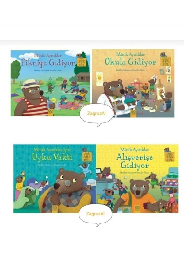 Minik Ayıcıklar Serisi 4 Kitap - Zagrozal Yayınevi - Image 1