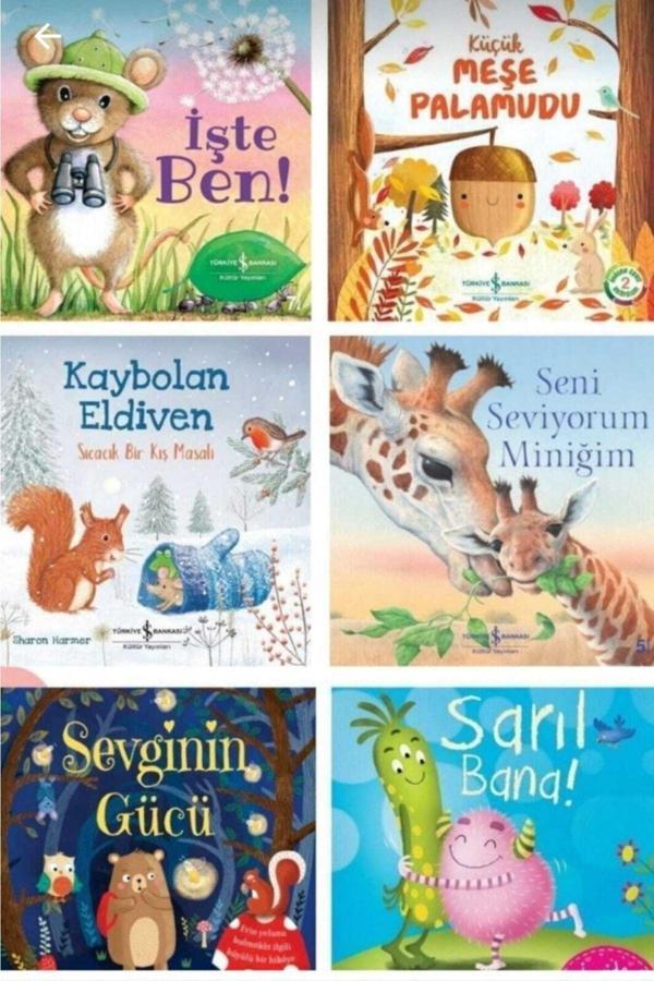 Işte Ben / Seni Seviyorum Miniğim /küçük Meşe Palamudu /kaybolan Eldiven /sarıl Bana/sevginin Gücü - Zagrozal Yayınevi - Image 1